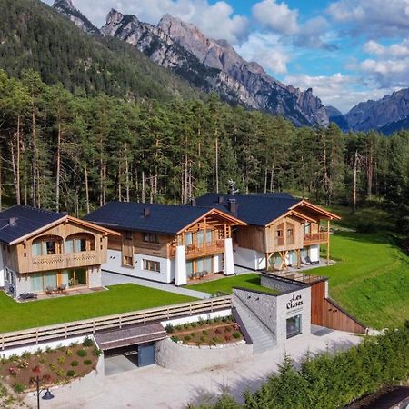 Les Ciases Chalets Dolomites San Vigilio Di Marebbe Exterior foto