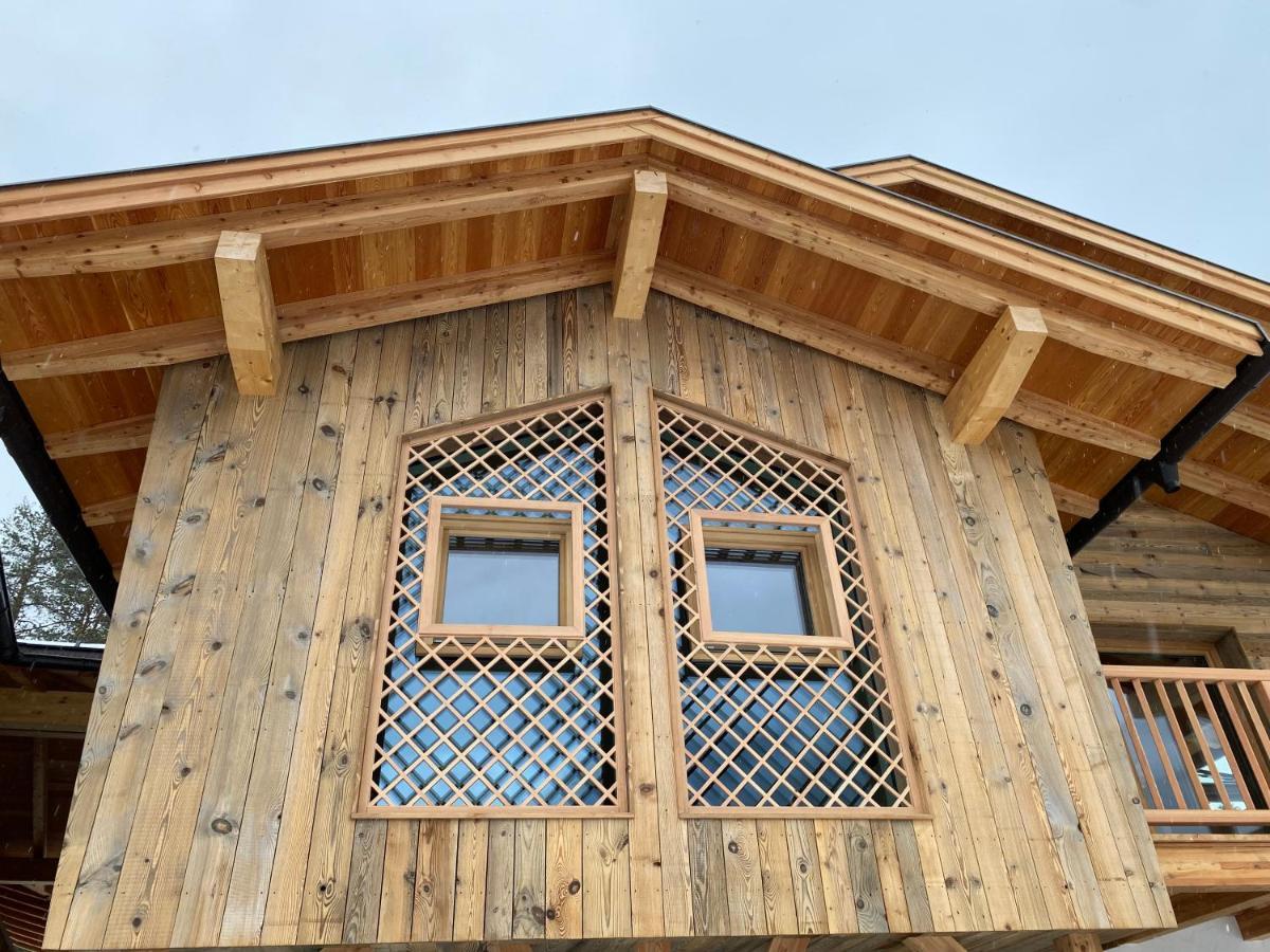 Les Ciases Chalets Dolomites San Vigilio Di Marebbe Exterior foto