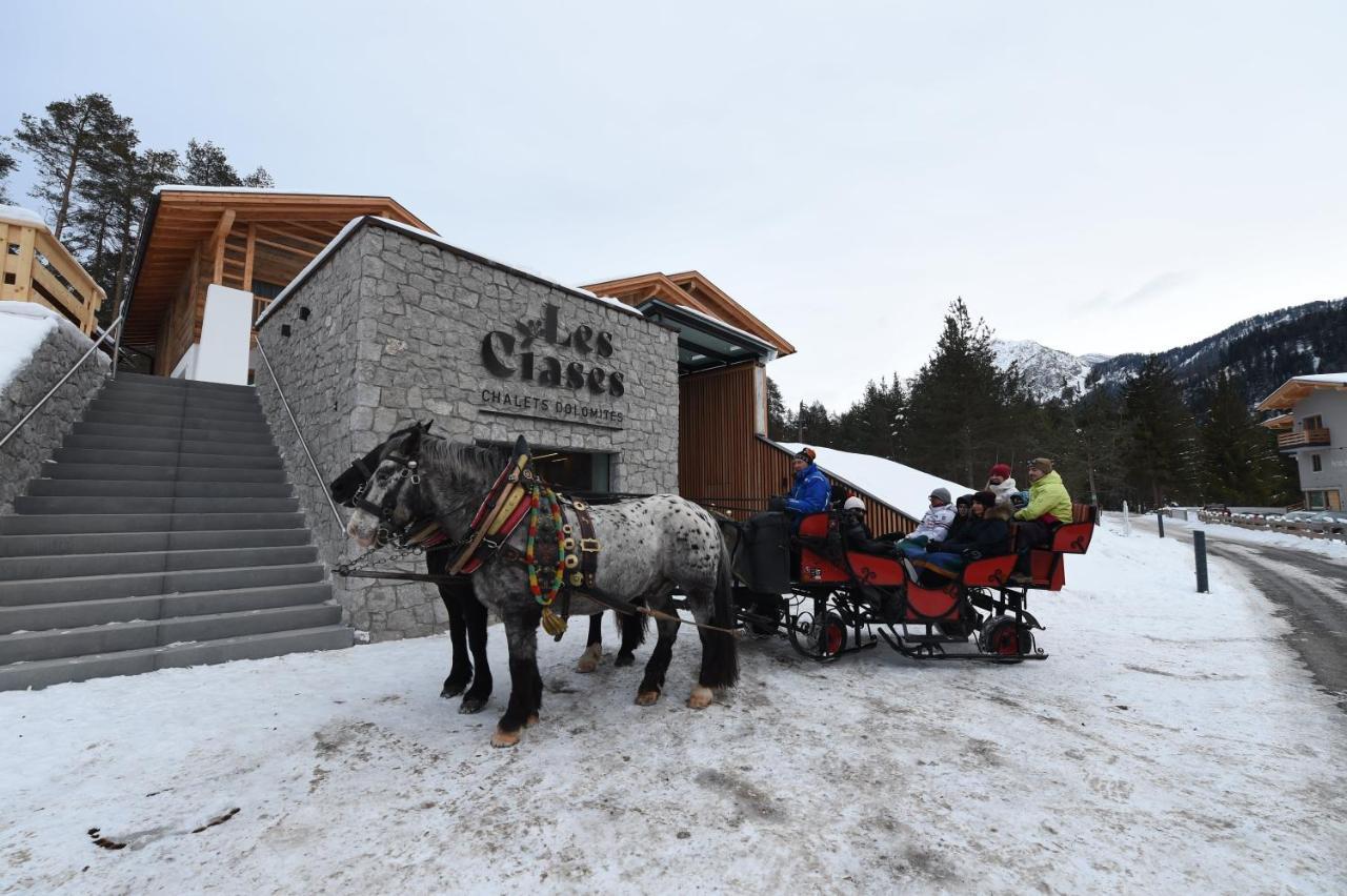 Les Ciases Chalets Dolomites San Vigilio Di Marebbe Exterior foto