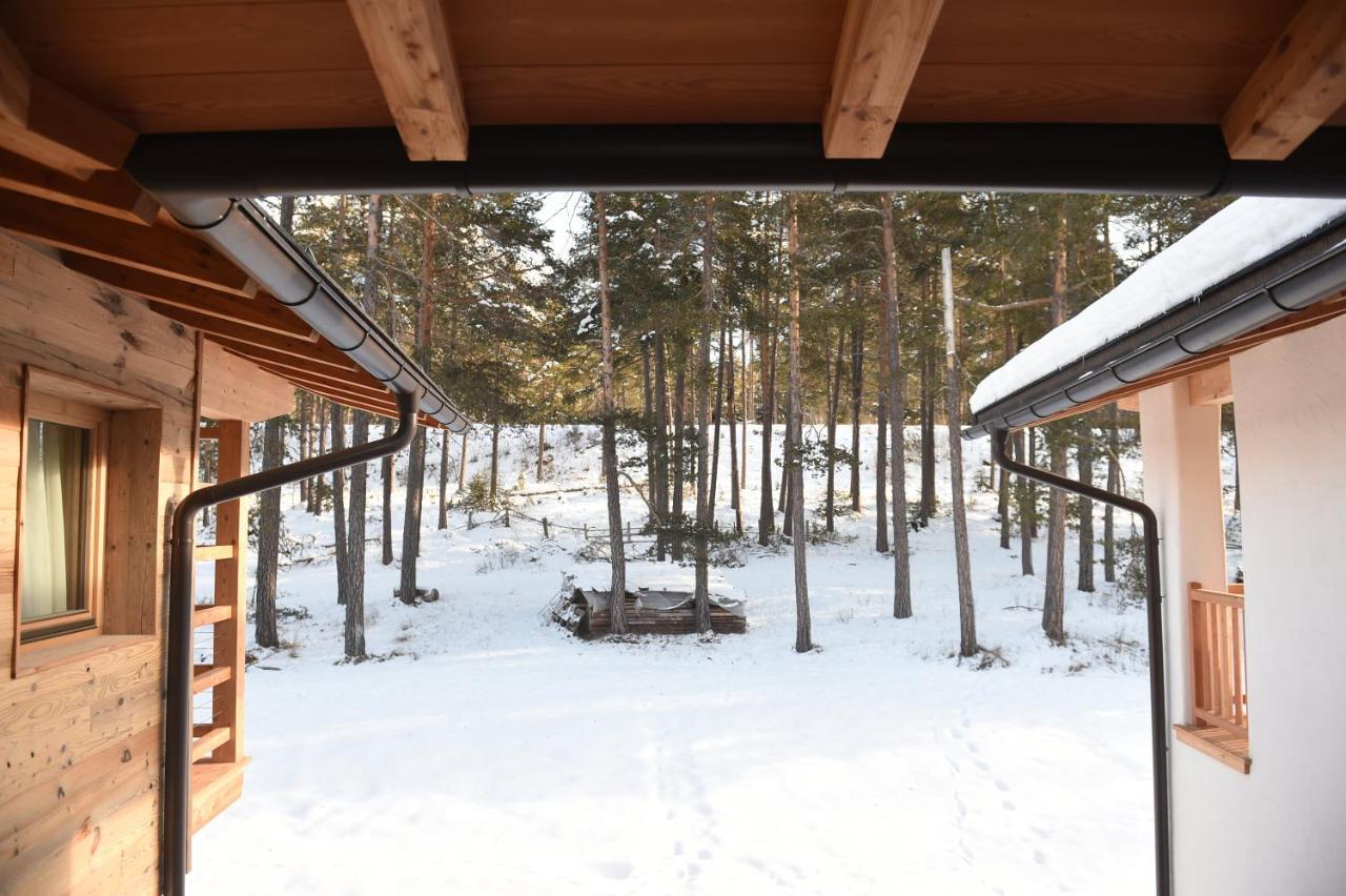 Les Ciases Chalets Dolomites San Vigilio Di Marebbe Exterior foto