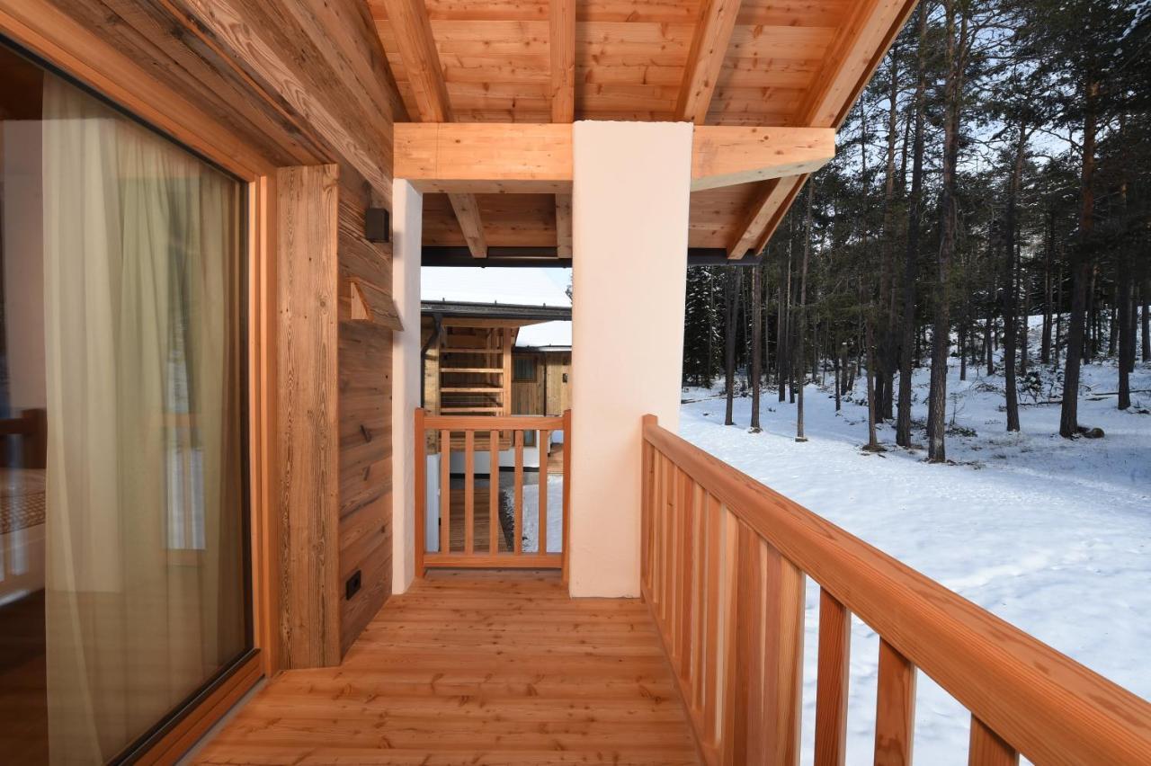 Les Ciases Chalets Dolomites San Vigilio Di Marebbe Exterior foto